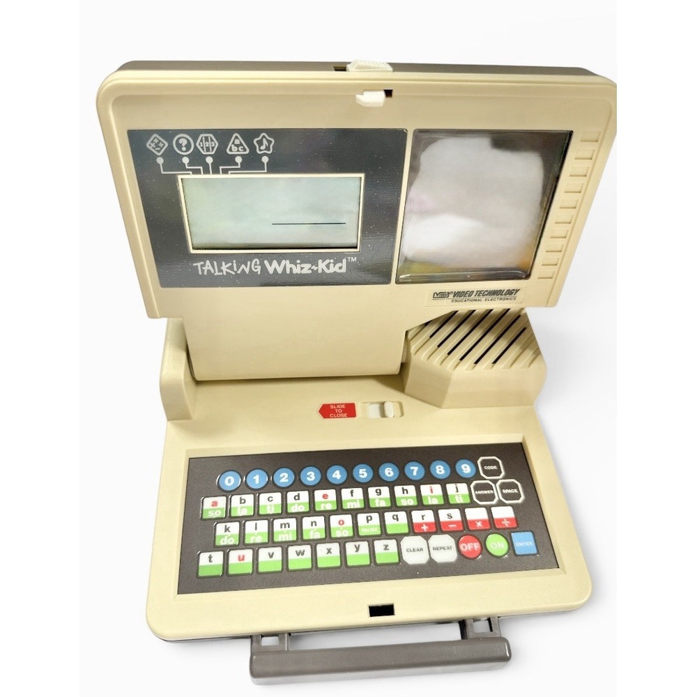 Talking Wiz-Kid V Tech  Technology Educational Electronics Vtg 1986 TESTED